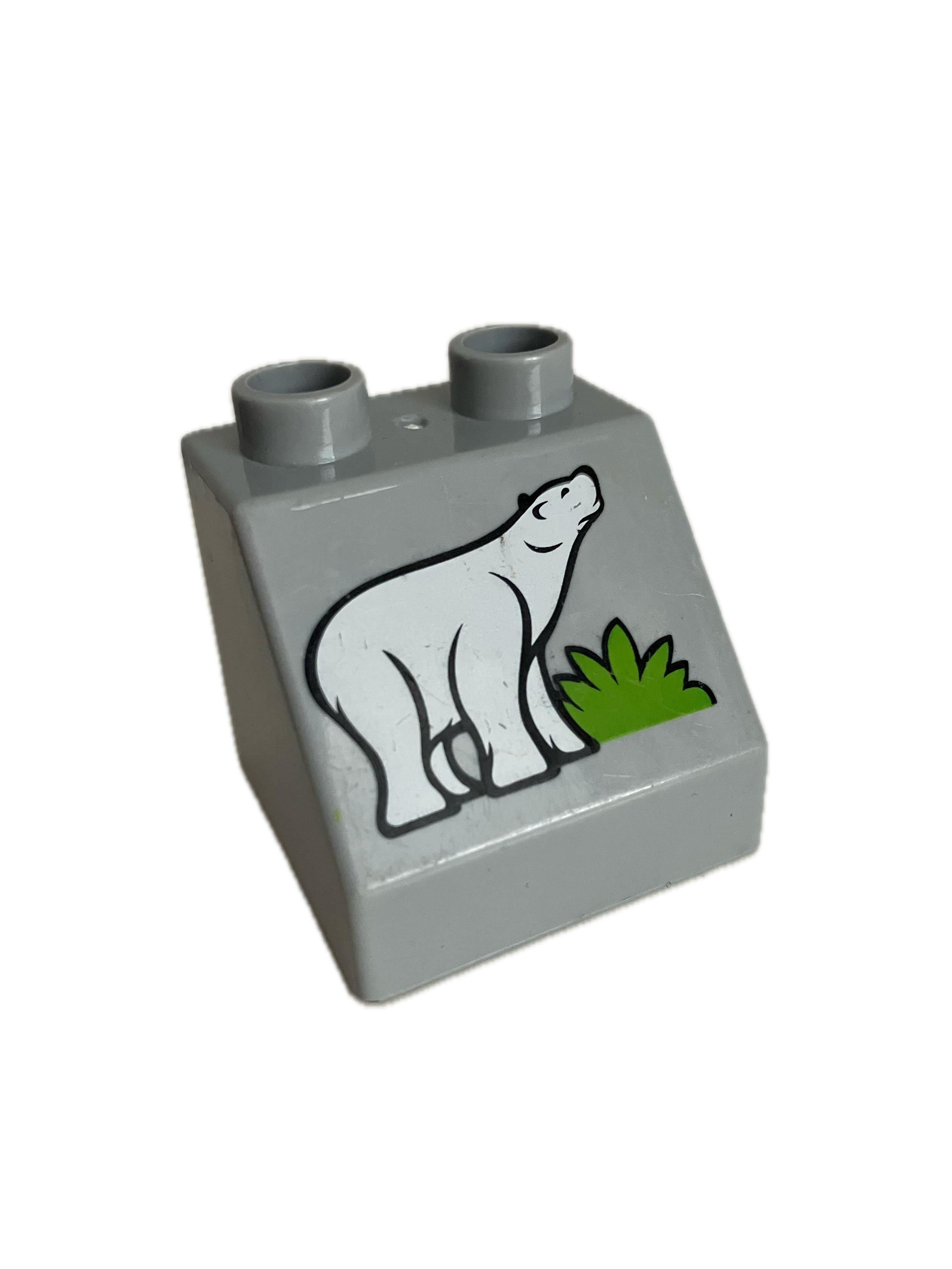 Lego® Duplo® kostka s potiskem ledního medvěda